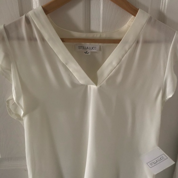 STELLA LUCE BLOUSE SZ S NWT - Picture 3 of 7